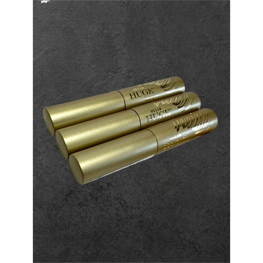Stila HUGE Extreme Lash Mascara Lot of 3 0.2oz Black New Volumizing Lengthening